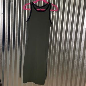 Cotton On Racer back hunter green T-shirt dress